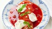 Rød pebersauce med tomater og gedeost - thumbnail