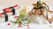 Nigiri og Chirashi med barbecued medaljon af svinefilet - thumbnail