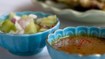 Sataysticks - marineret svinekød med peanut-sauce - thumbnail
