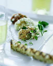 3 slags tatar med hytteost