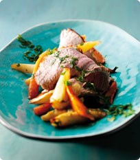 Cuvette stegt med øl rodfrugter • Læs vores opskrift her