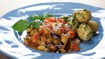 Ratatouille med parmesan og persillekartofler - thumbnail