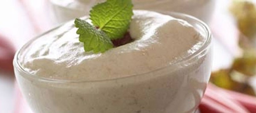 Rabarbermousse