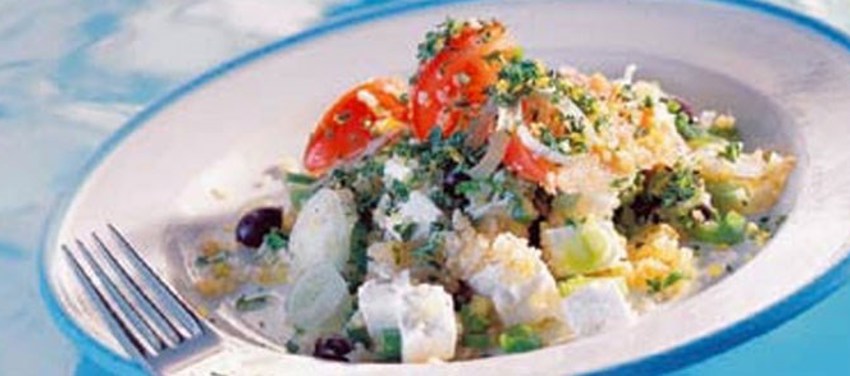 Fetaostsalat med gremolata