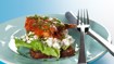 Smørrebrød med makrel i tomat og hytteost - thumbnail