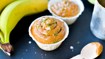 Banancupcakes med karameltopping - thumbnail
