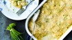 Mac’n cheese med blomkål og forårsløg - thumbnail