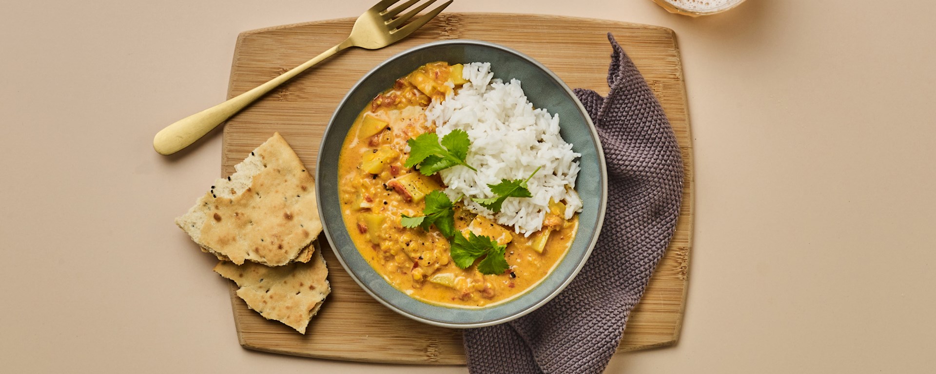 Kikærter i indisk karry