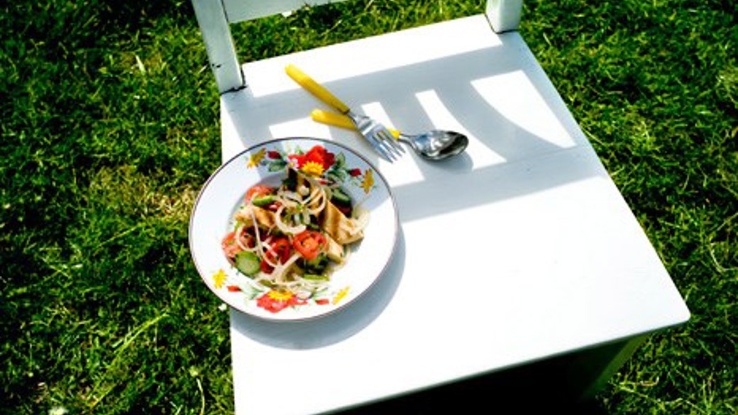 Fattoush - Brød- og grøntsagssalat fra Libanon