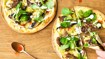 Easy-peasy pizza med kartofler, svampe og pulled pork - thumbnail