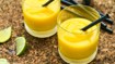 Mangoslush med ingefær og rom - thumbnail