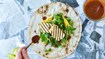 Wraps med grillet halloumi, mango og chiliolie - thumbnail