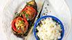 Fyldt aubergine med oksekød - thumbnail