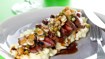 Thai-marineret oksekød med sauce på kartoffelmos - thumbnail