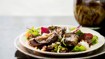 Grillede auberginer i olie - thumbnail