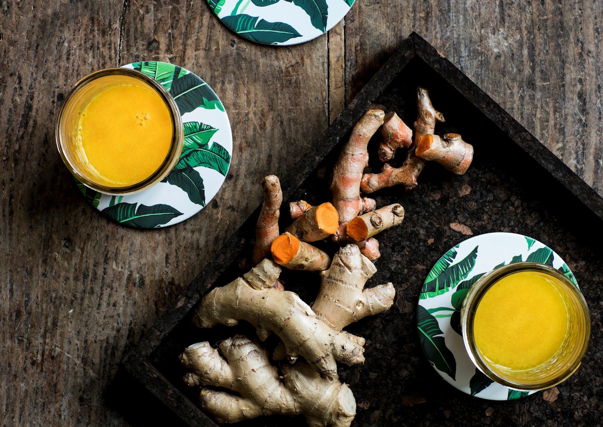 Powershot med ingefær og gurkemeje