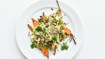 Boghvedesalat med grillede gulerødder, fennikel og appelsin - thumbnail