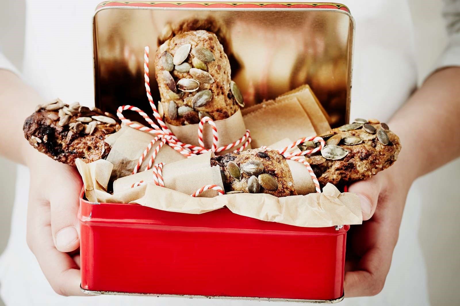 Rugbrødssnack med chokolade