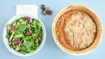 Blomkålsgratin med ost og salat - thumbnail