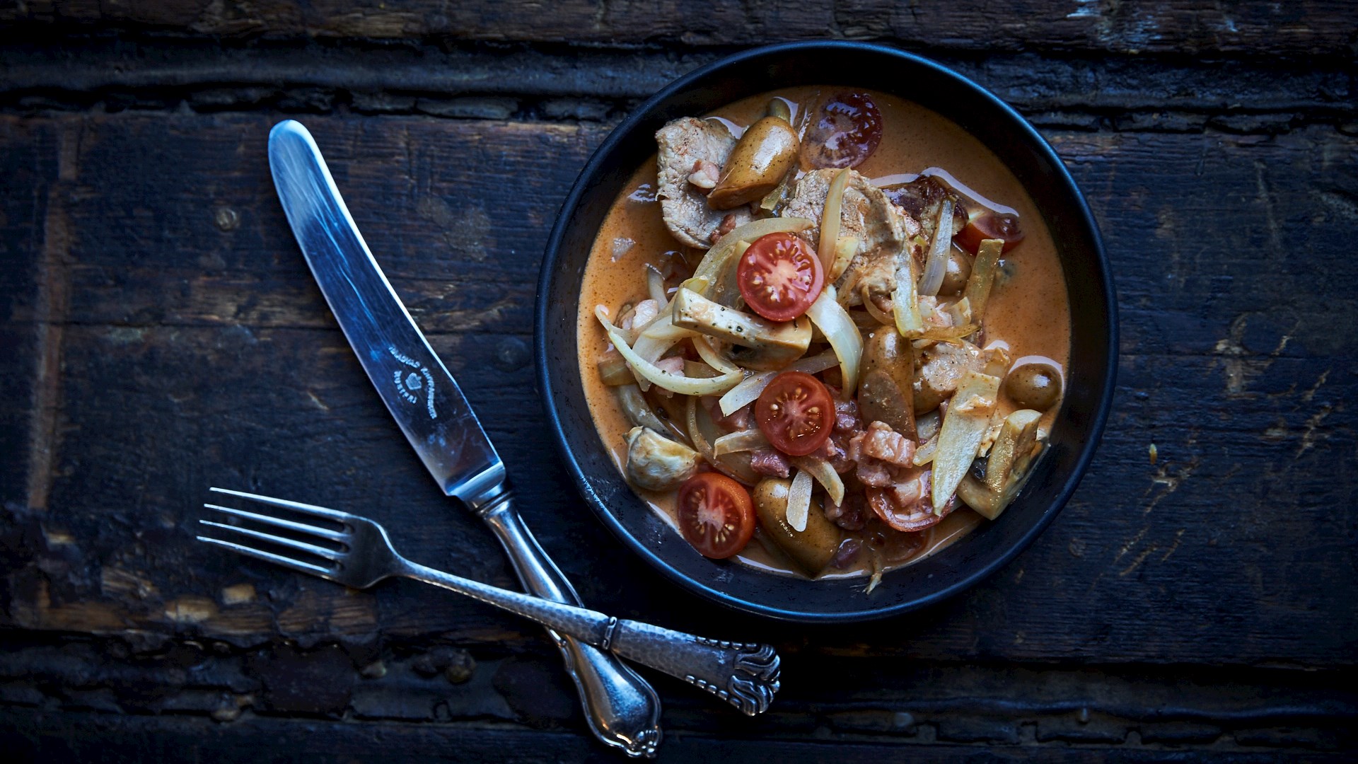 Hurtig: Mørbradgryde