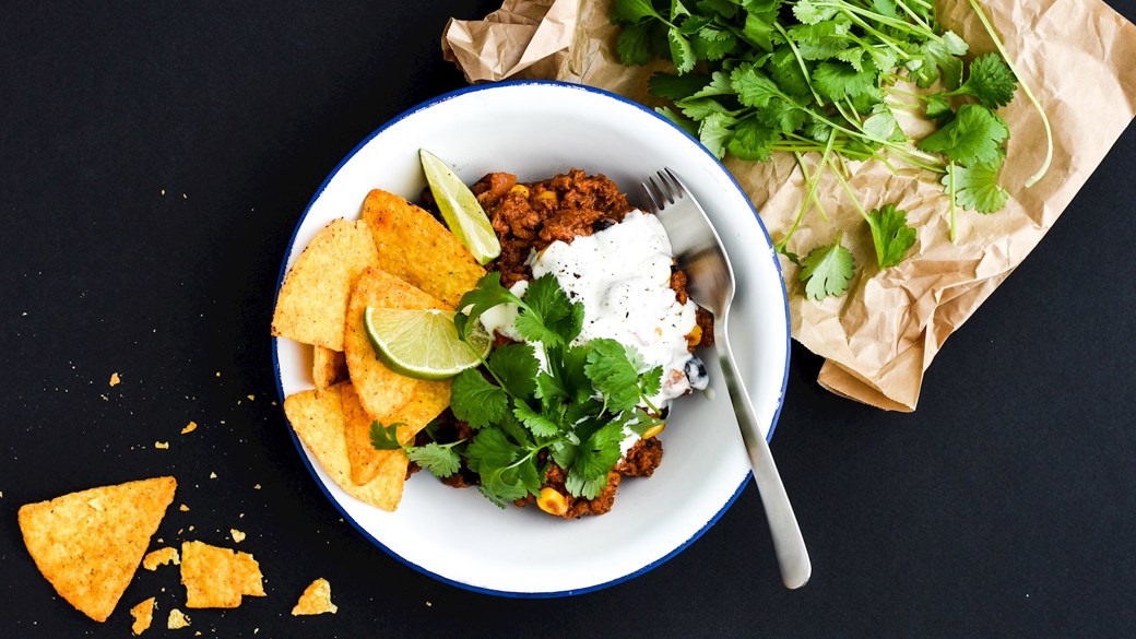Chili sin carne - med plantefars