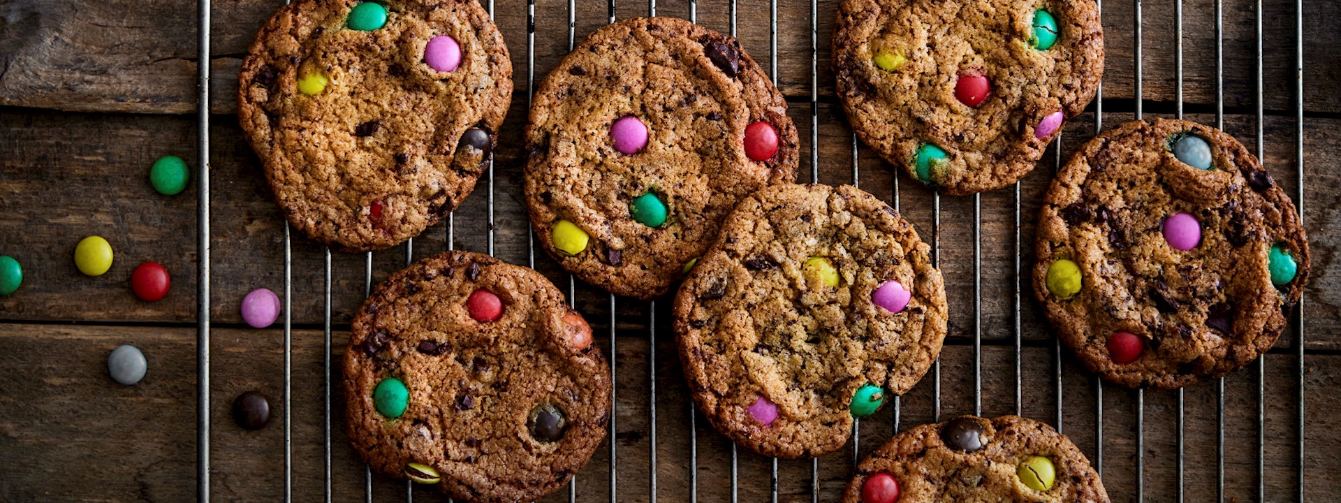 Cookies med chokoladeknapper
