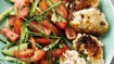 Thai-fiskefrikadeller og tomatsalat med vandmelon - thumbnail