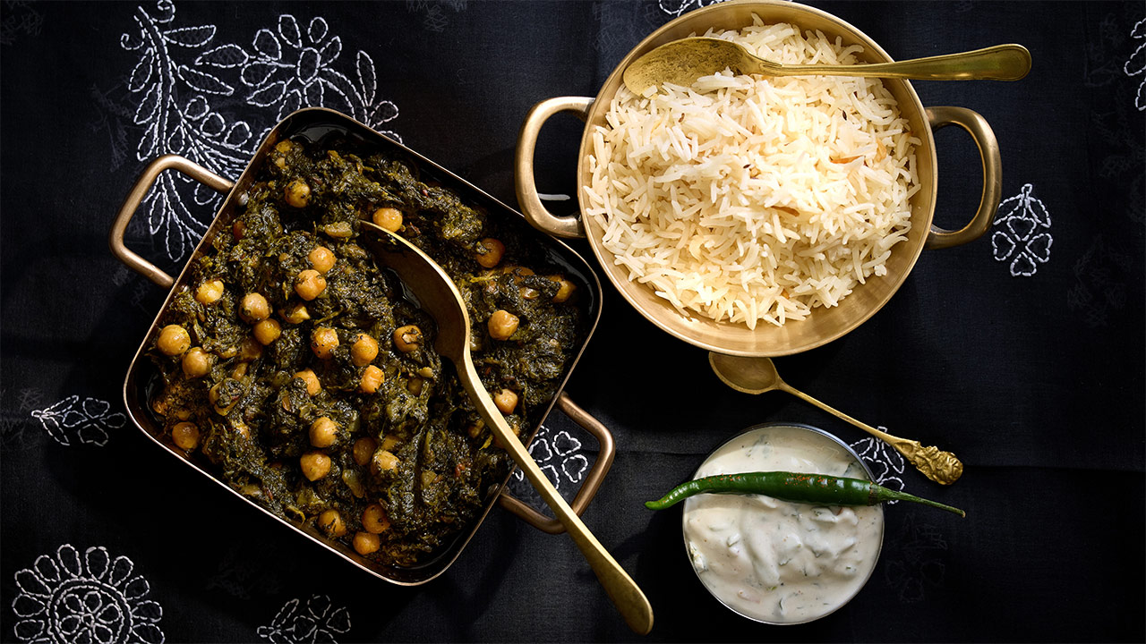 Chana saag